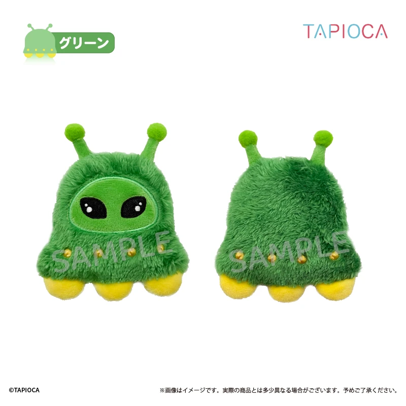 1月預購 TAPIOCA 原創商品 宇宙人 外星人 UFO造型布偶 娃娃 綠色 ⚫