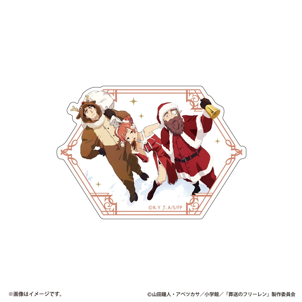 12月預購 東寶「葬送的芙莉蓮」聖誕視覺 造型貼紙 (單款5入) 第13小隊 免訂金 ⚫