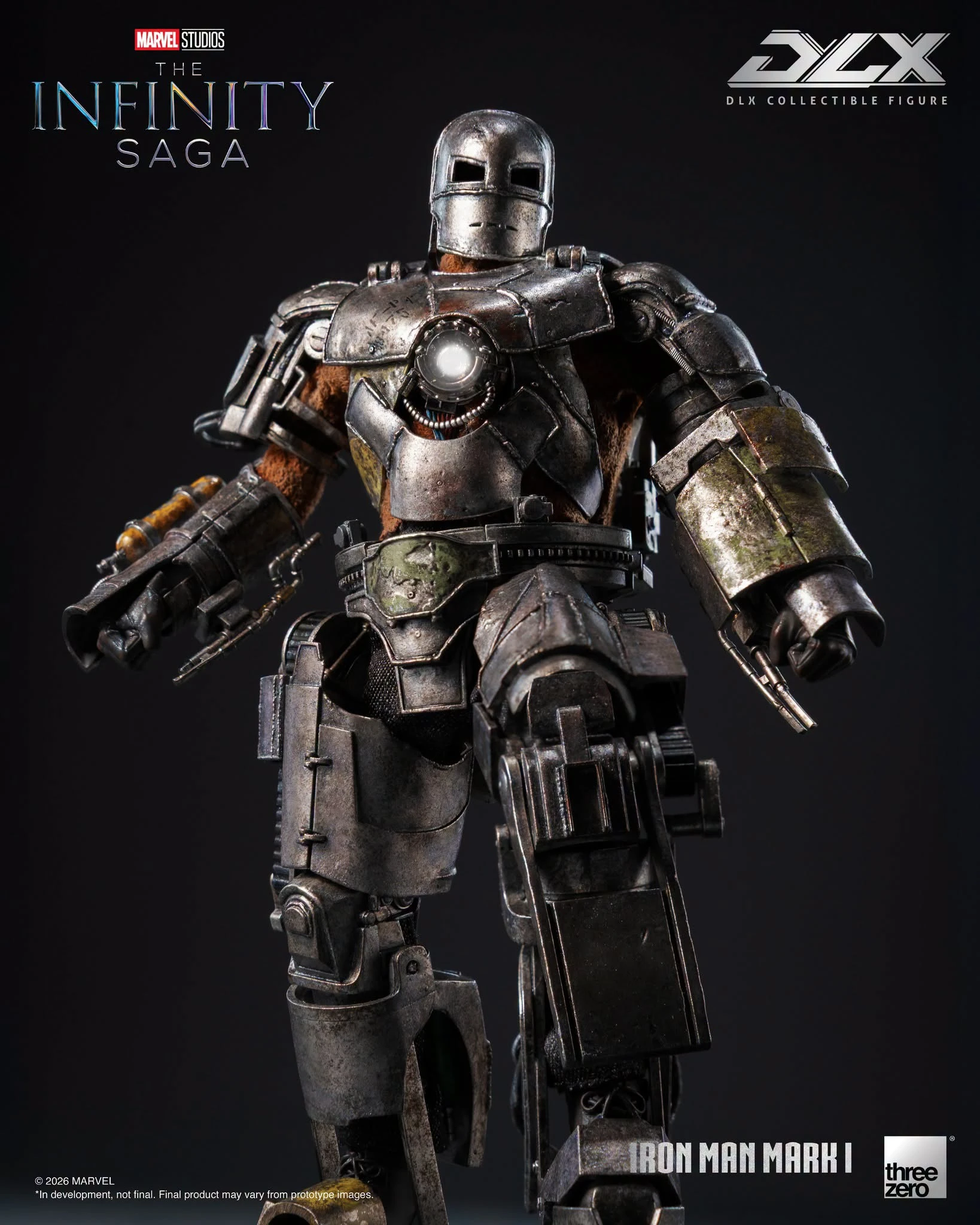 【免運費】27年第二季預購 threezero 復仇者聯盟：無限傳奇 鋼鐵人 MarkI MK1 DLX 【訂金商品】
