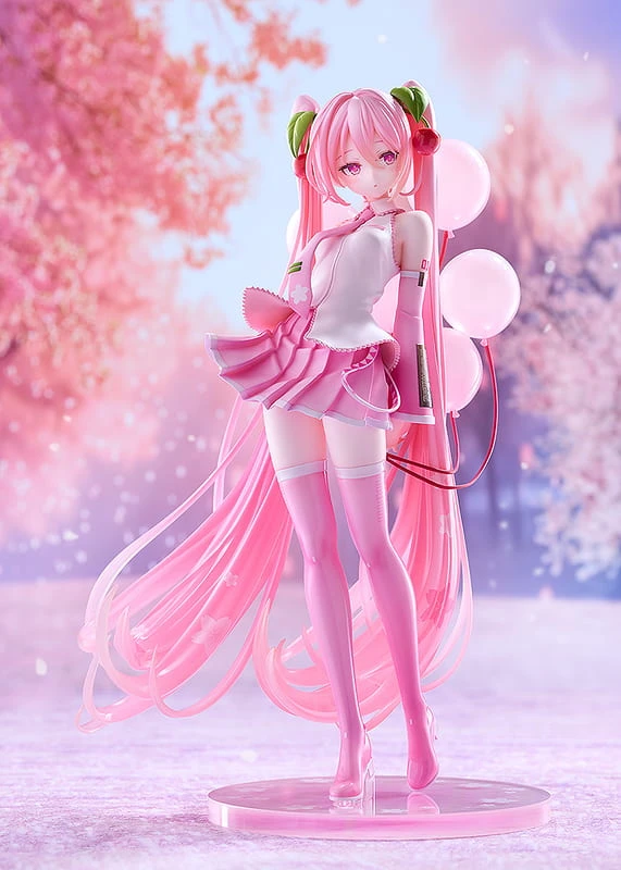 【免運費】27年12月預購 GSC GS收藏系列 初音未來 櫻未來 Good Smile 插畫比賽Ver 1/7