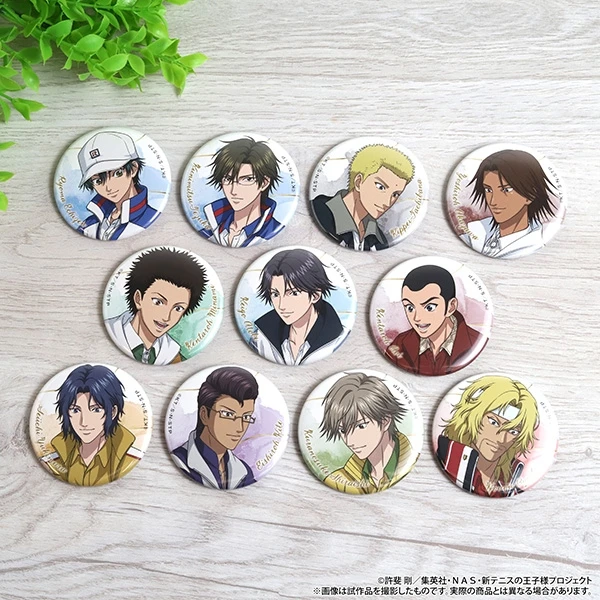 11月預購 Movic 新網球王子 謝謝網球 胸章收藏集 徽章 中盒11入 ⚫