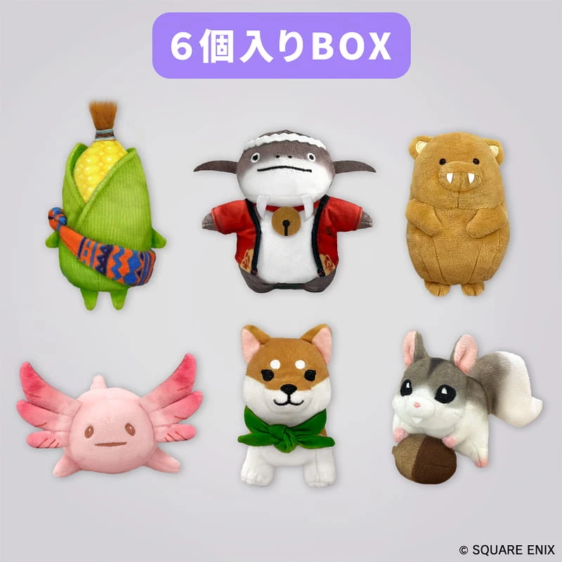 27年1月預購 SQEX 史克威爾 太空戰士 最終幻想 FF14 迷你指尖布偶集 指偶 第3彈 中盒6入 ⚫