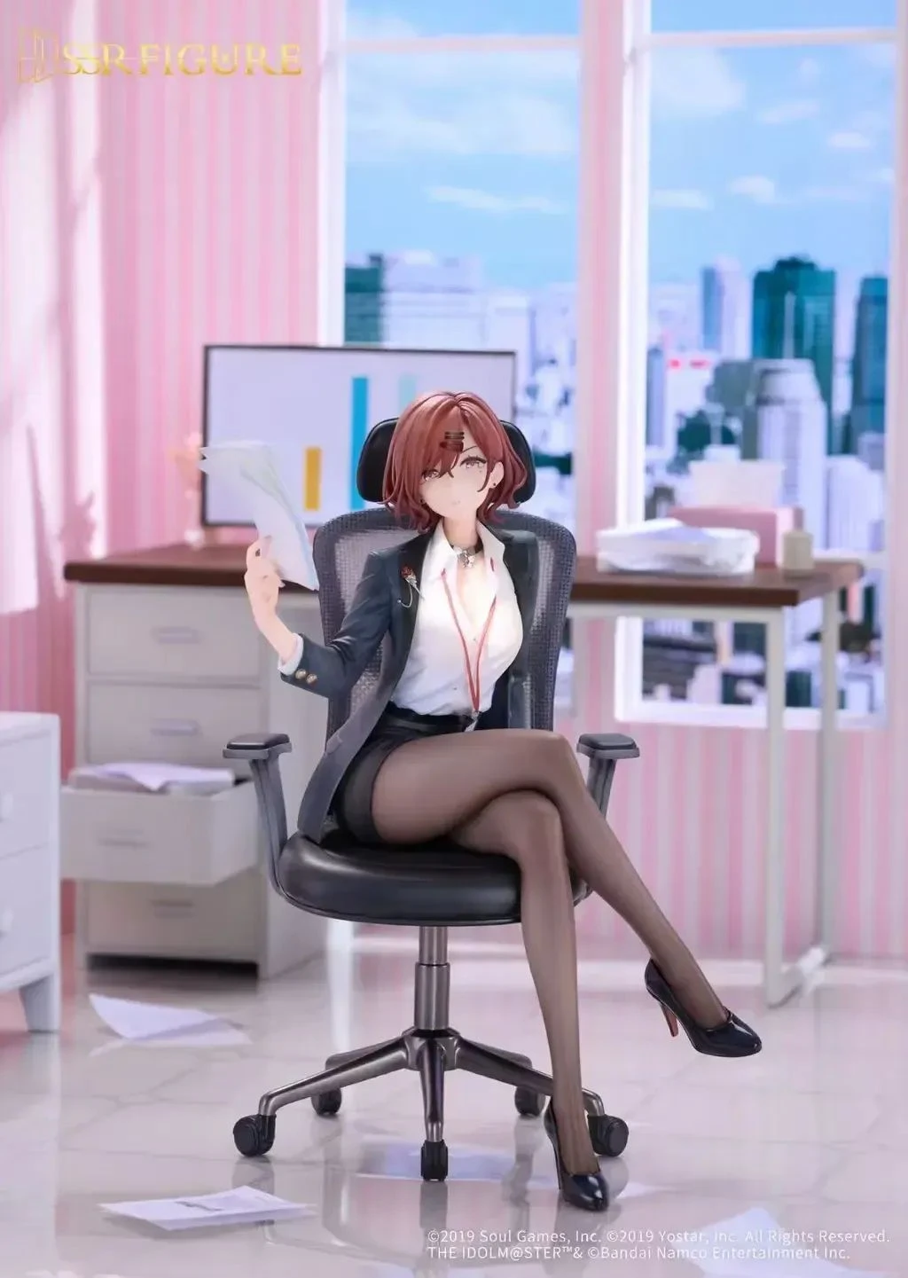 27年6月預購 SSR FIGURE 偶像大師 閃耀色彩×雀魂 樋口圓香 悠然格調 1/7