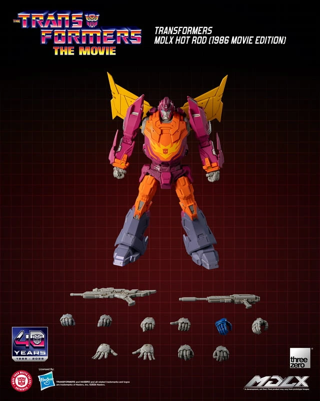 27年第一季預購 Threezero MDLX 變形金剛 羅德 1986電影版