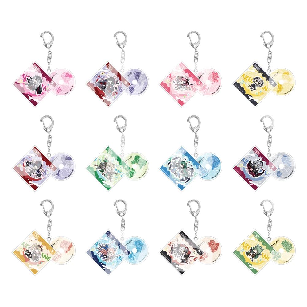 2月預購 YOSTAR 「碧藍航線 9週年紀念」9th Anniversary CD造型雙連壓克力鑰匙圈 免訂金 ⚫