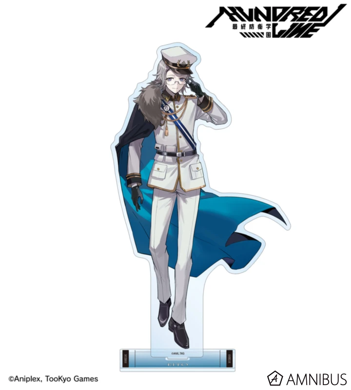 12月預購 AMNIBUS 百日戰記 最終防衛學園 軍服風服裝 特大壓克力立牌 蒼月衛人 ⚫