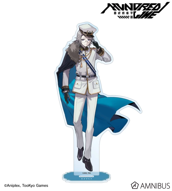 12月預購 AMNIBUS 百日戰記 最終防衛學園 軍服風服裝 大壓克力立牌 蒼月衛人 ⚫