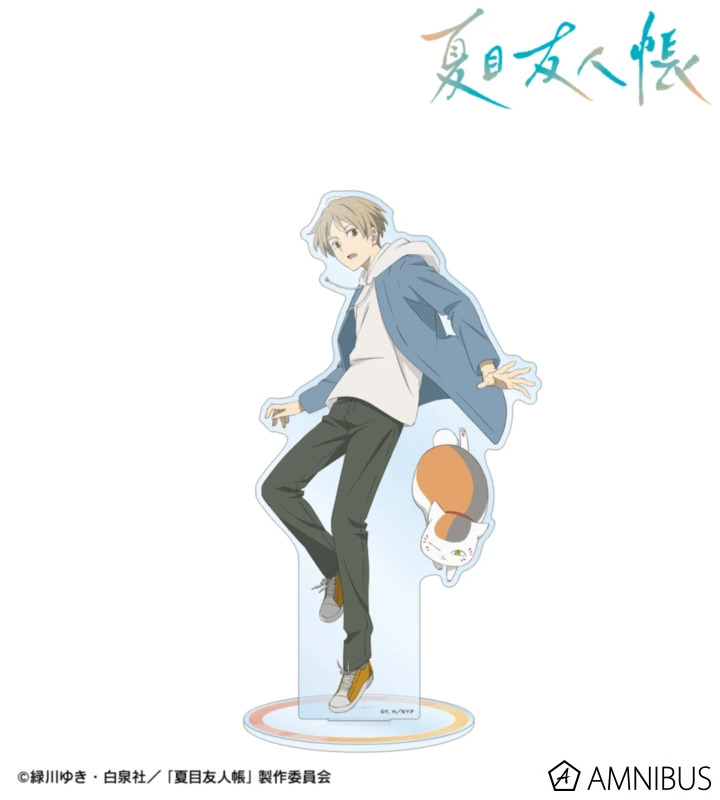 1月預購 AMNIBUS 夏目友人帳 驅魔師ver. 特大壓克力立牌 夏目貴志&貓咪老師 ⚫