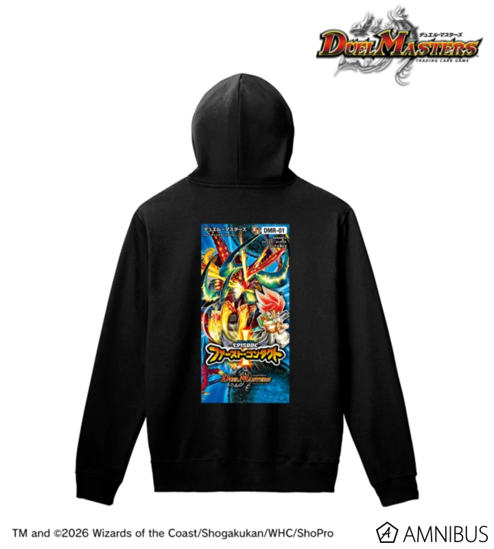 1月預購 AMNIBUS 決鬥大師 套頭連帽衫 ファースト・コンタクト ⚫