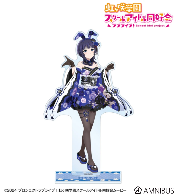 1月預購 AMNIBUS Love Live! 虹咲學園 和風兔女郎 特大壓克力立牌 朝香果林 ⚫