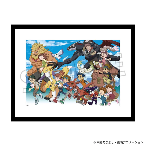 12月預購 Movic 數碼寶貝03 馴獸師之王 25週年紀念 高品質霧面藝術複製畫 ⚫
