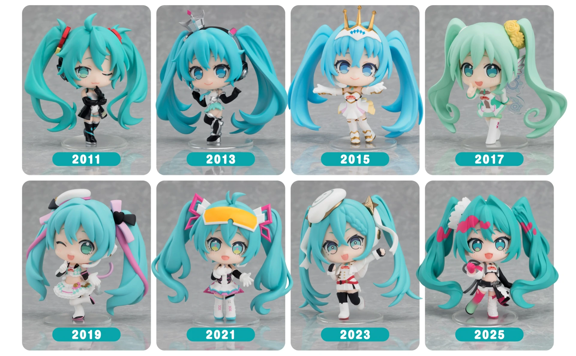 【免運費】27年5月預購 GSC 盲盒系列 初音未來GT計畫 賽車未來全明星 模型收藏 Vol.2（8入）
