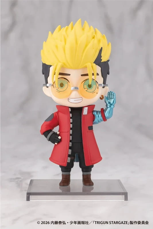 27年3月預購 壽屋 OSHI WORKS Mini 槍神 TRIGUN STARGAZE 威席 史坦畢特