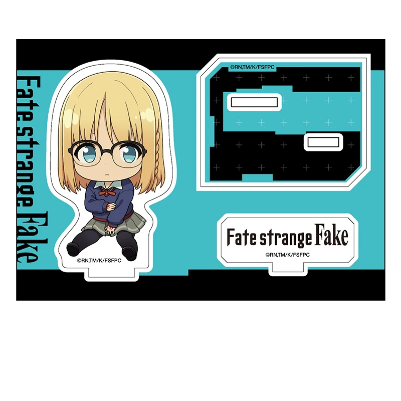 11月預購 PP Fate/strange Fake 咚地娘 ぺたん娘 Q版壓克力立牌 綾香·沙条 ⚫
