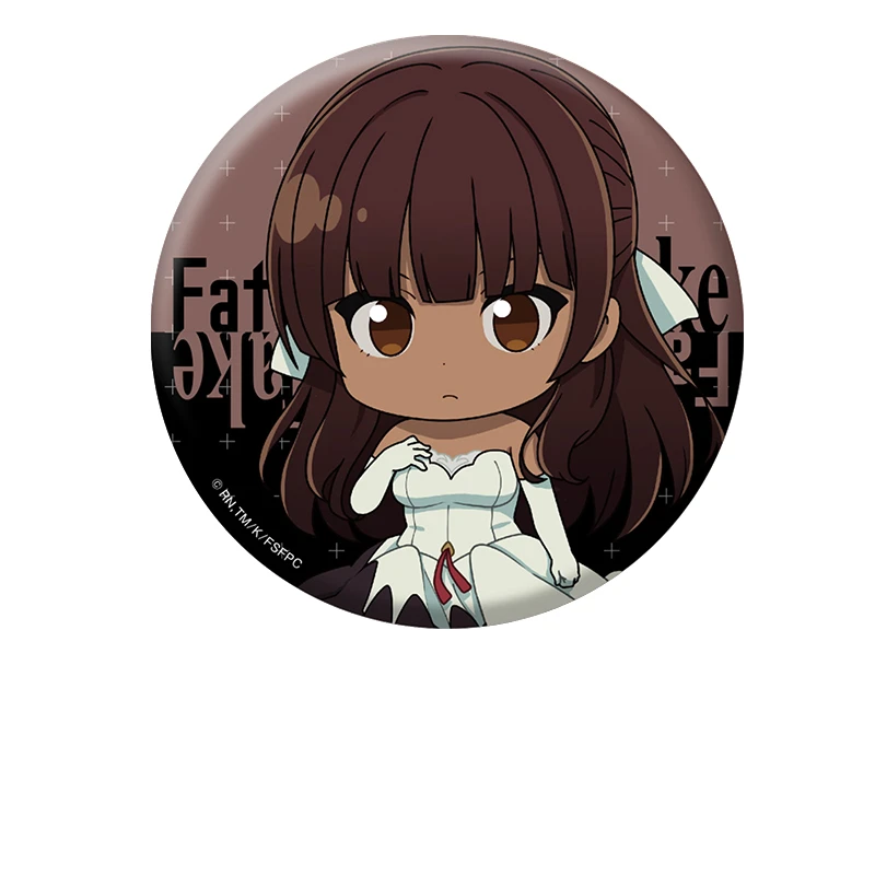 11月預購 PP Fate/strange Fake 咚地娘 ぺたん娘 Q版胸章 徽章 緹妮·契爾克 ⚫