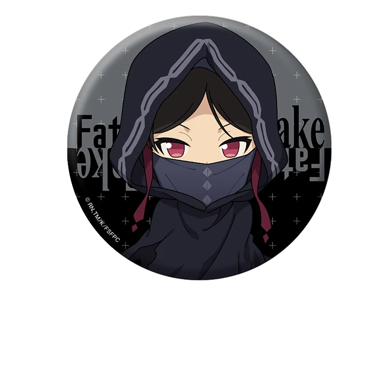 11月預購 PP Fate/strange Fake 咚地娘 ぺたん娘 Q版胸章 徽章 Assassin ⚫