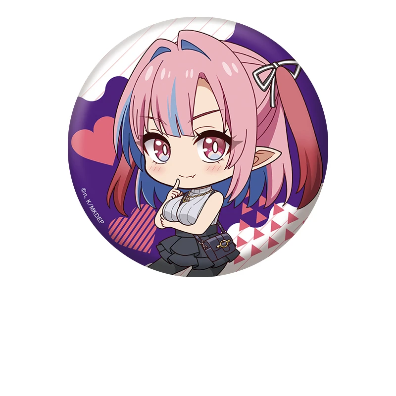11月預購 PP 容易對付的惡魔大人 咚地娘 ぺたん娘 Q版角色胸章 徽章 高潔果南② ⚫