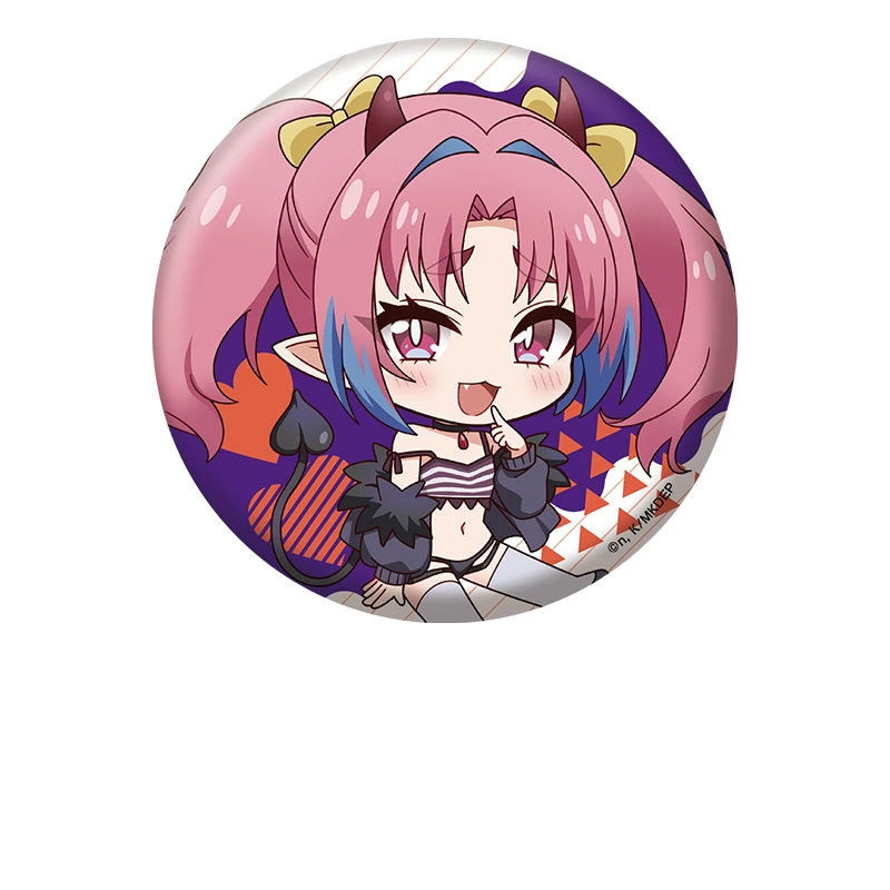 11月預購 PP 容易對付的惡魔大人 咚地娘 ぺたん娘 Q版角色胸章 徽章 米爾琪·西卜爾 ⚫