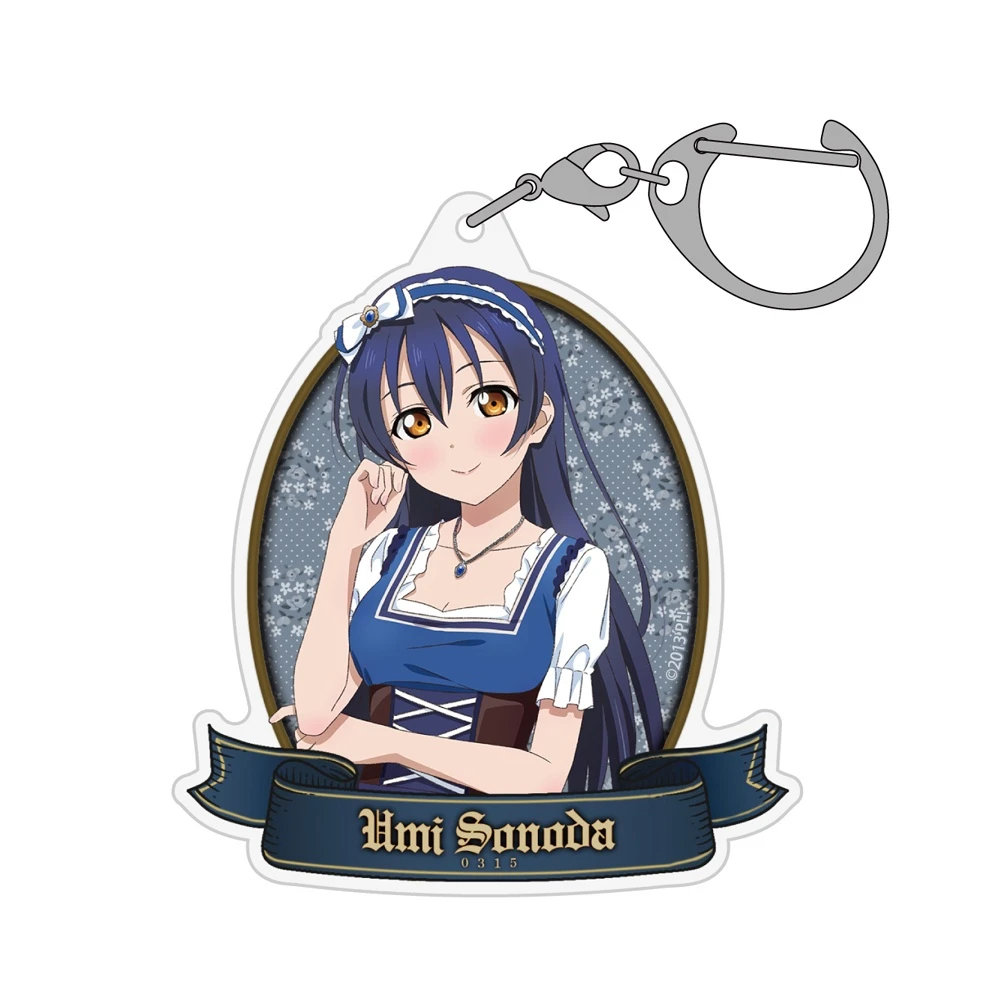 1月預購 COSPA「Love Live!」全新繪製 園田海未 壓克力多功能鑰匙圈 Dirndl 民族服飾Ver. 免訂金 ⚫