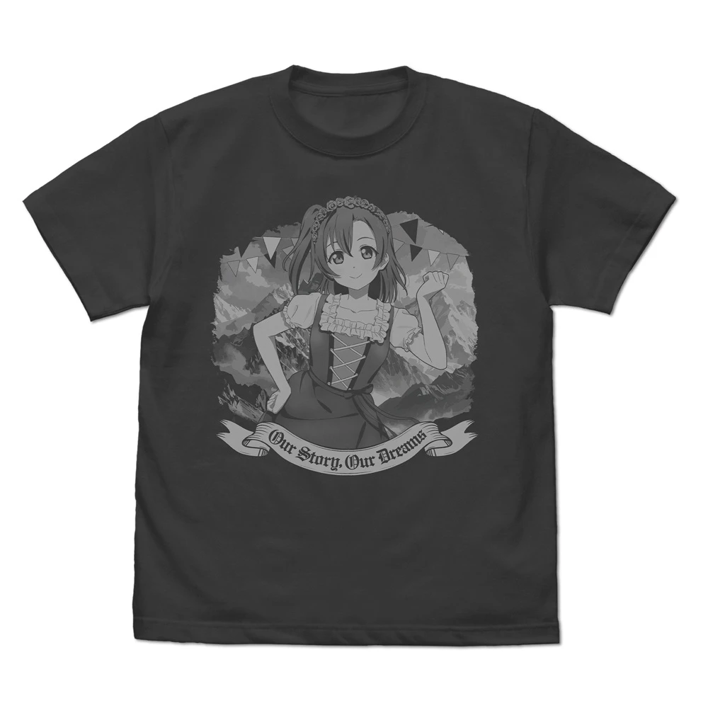 1月預購 COSPA「Love Live!」全新繪製 高坂穗乃果 T恤 Dirndl 民族服飾Ver. 墨黑色 免訂金 ⚫