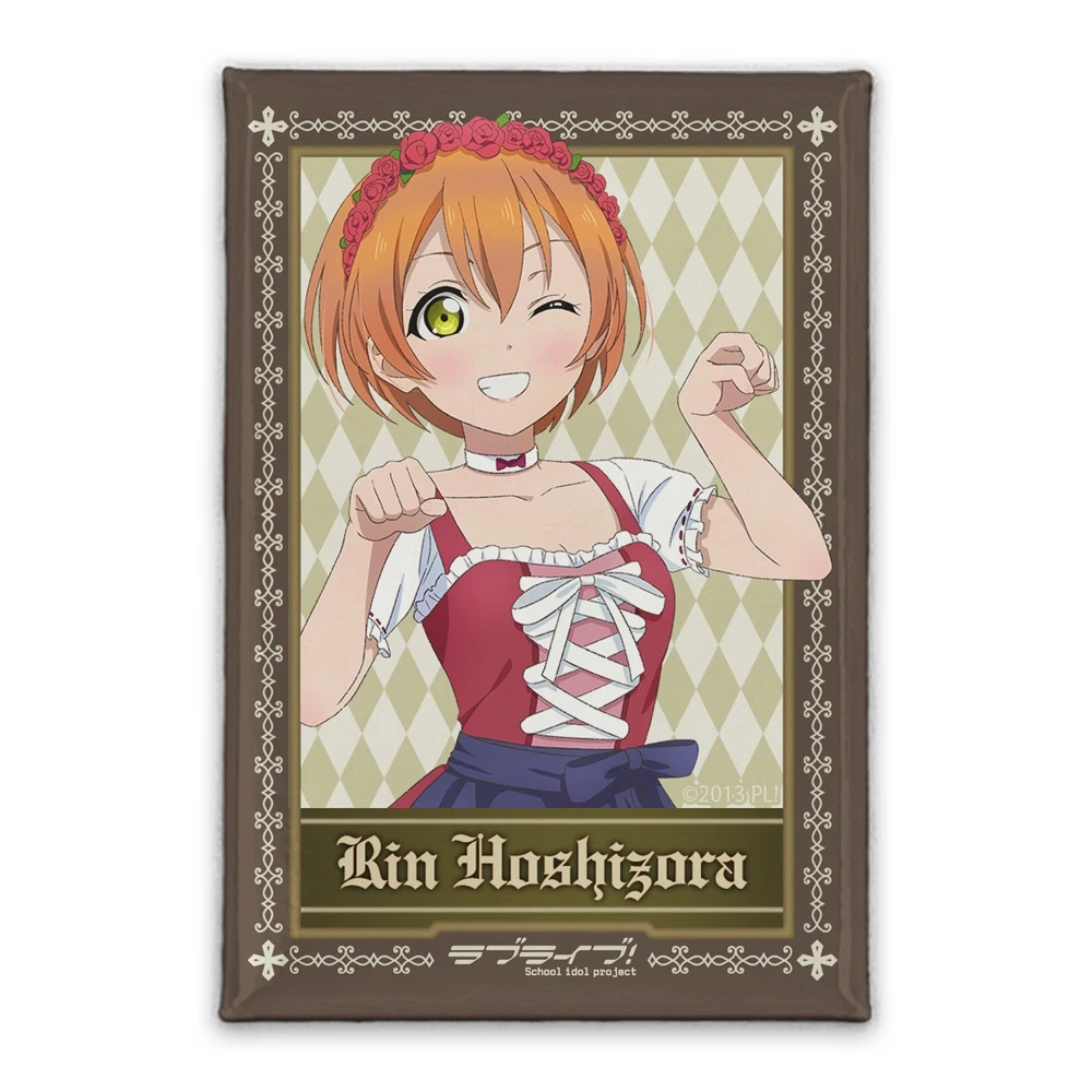 1月預購 COSPA「Love Live!」全新繪製 星空凛 方形徽章 Dirndl 民族服飾Ver. 免訂金 ⚫