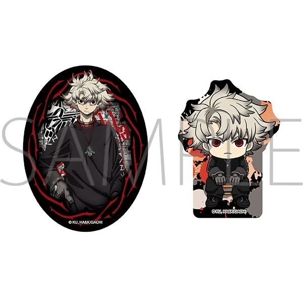 12月預購 Movic GACHIAKUTA 廢淵戰鬼 BLACK STYLE 造型貼紙2入組 路德 ⚫