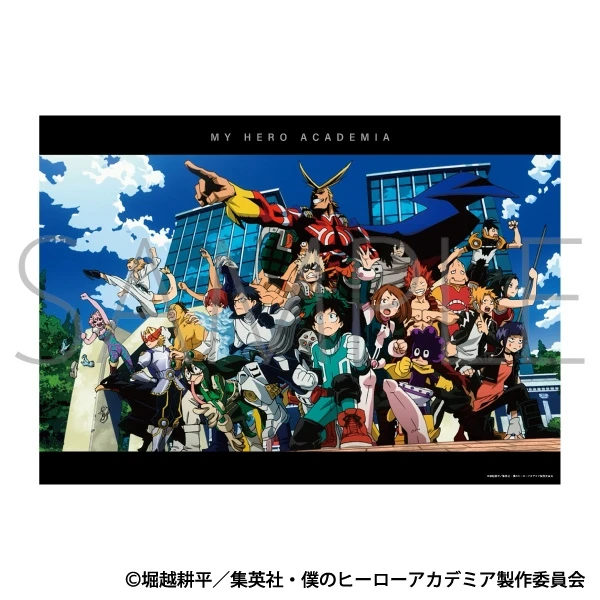 12月預購 Movic 我的英雄學院 A3透明海報 A ⚫