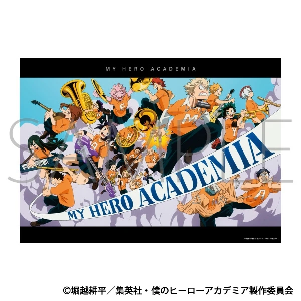 12月預購 Movic 我的英雄學院 A3透明海報 B ⚫