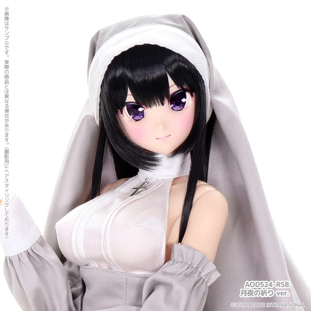 【限量品】【免運費】10月預購 AZONE Iris Collect 修女風服裝 蕾拉 月夜祈禱Ver. レイラ Sister twins 1/3 比例可動人偶 ☾【訂金商品】