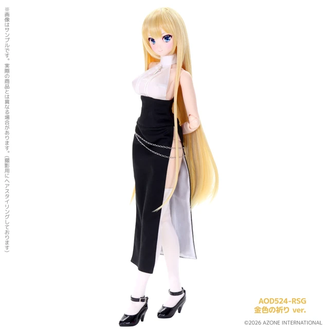【限量品】【免運費】11月預購 AZONE Iris Collect 修女風服裝 蕾拉 金色祈禱Ver. レイラ Sister twins 1/3 比例可動人偶 ☾【訂金商品】