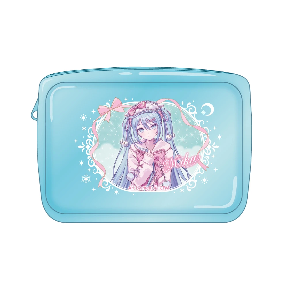 12月預購 piapro 初音未來 39Culture 2025 EXTRA POP 透明小物收納包 ⚫