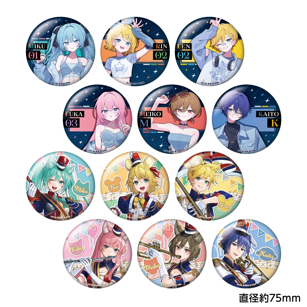 12月預購 piapro 初音未來 39Culture 2026 大閃亮胸章收藏集 徽章 中盒12入 ⚫