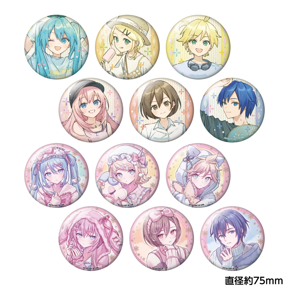 12月預購 piapro 初音未來 39Culture 2025 EXTRA 大閃亮胸章集 徽章 中盒12入 ⚫