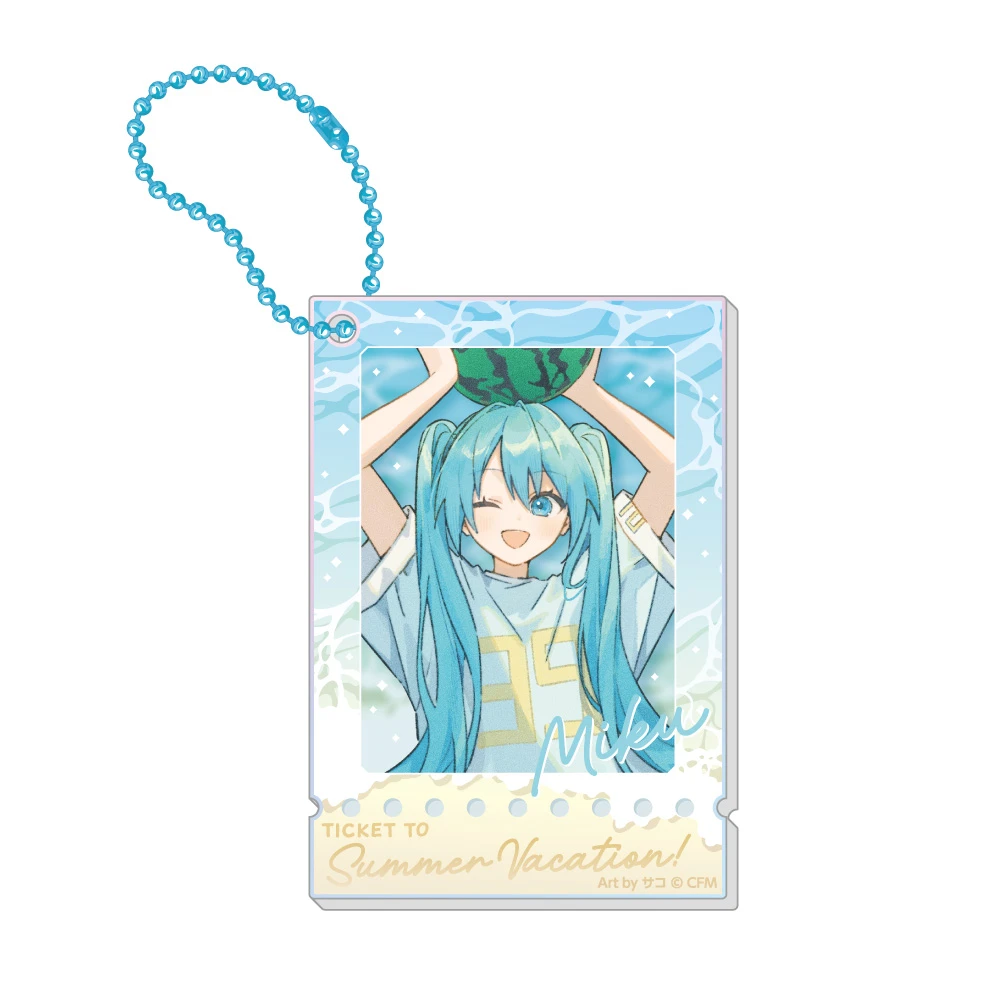 12月預購 piapro 初音未來 39Culture 2025 EXTRA 懷舊 極光壓克力吊飾 初音未來 ⚫