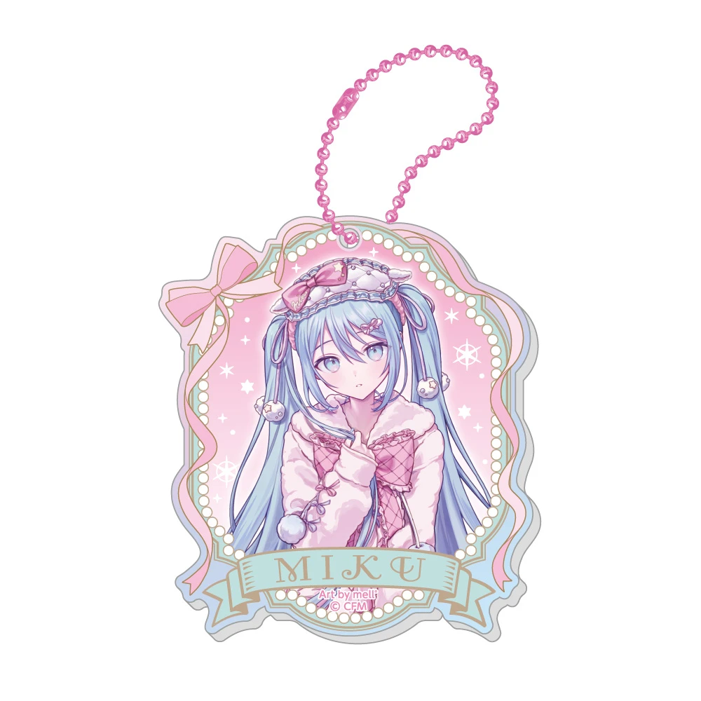 12月預購 piapro 初音未來 39Culture 2025 EXTRA POP 極光壓克力吊飾 初音未來 ⚫
