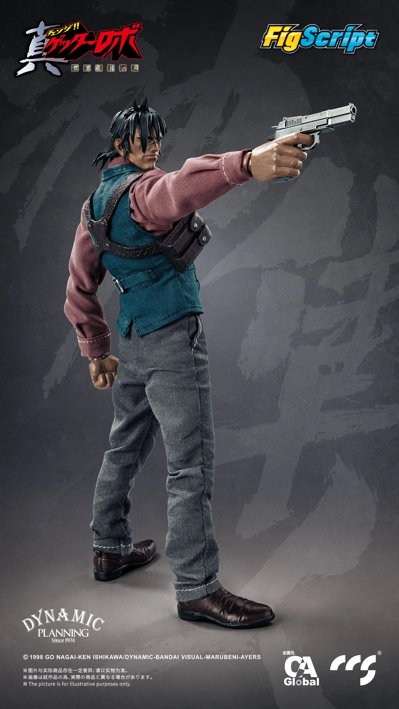 27年1月預購 CCSTOYS 真蓋特機器人 世界最後之日 FigScript 神隼人 1/12