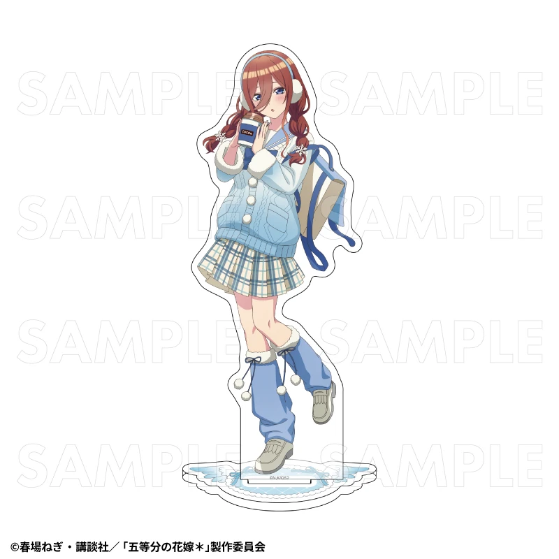 12月預購 TEAM 五等分的新娘 冬季模式&聖誕節模式 角色壓克力立牌 中野三玖：冬季模式 ⚫