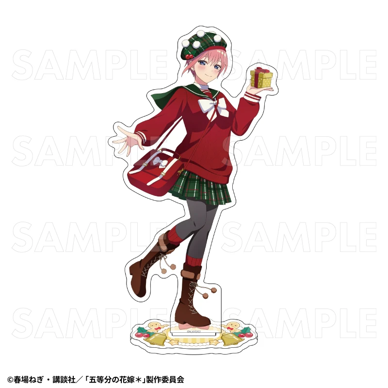 12月預購 TEAM 五等分的新娘 冬季模式&聖誕節模式 角色壓克力立牌 中野一花：聖誕節模式 ⚫