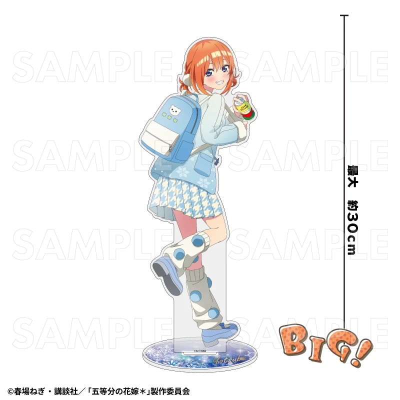 12月預購 TEAM 五等分的新娘 冬季模式&聖誕節模式 特大壓克力立牌 中野四葉：冬季模式 ⚫