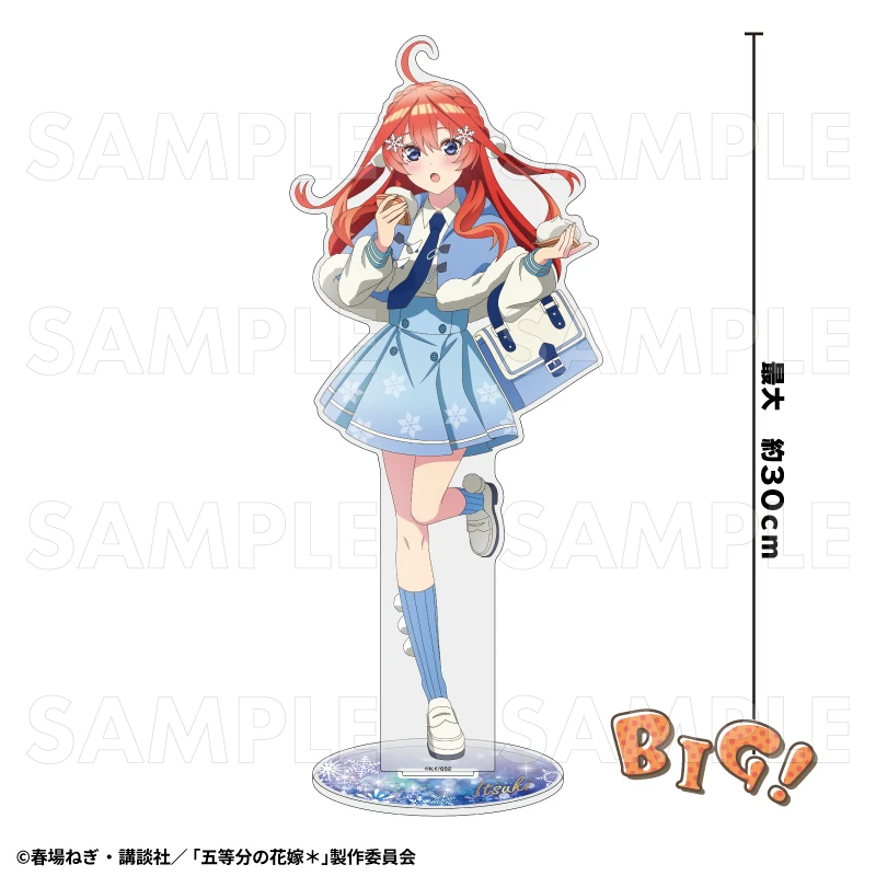 12月預購 TEAM 五等分的新娘 冬季模式&聖誕節模式 特大壓克力立牌 中野五月：冬季模式 ⚫