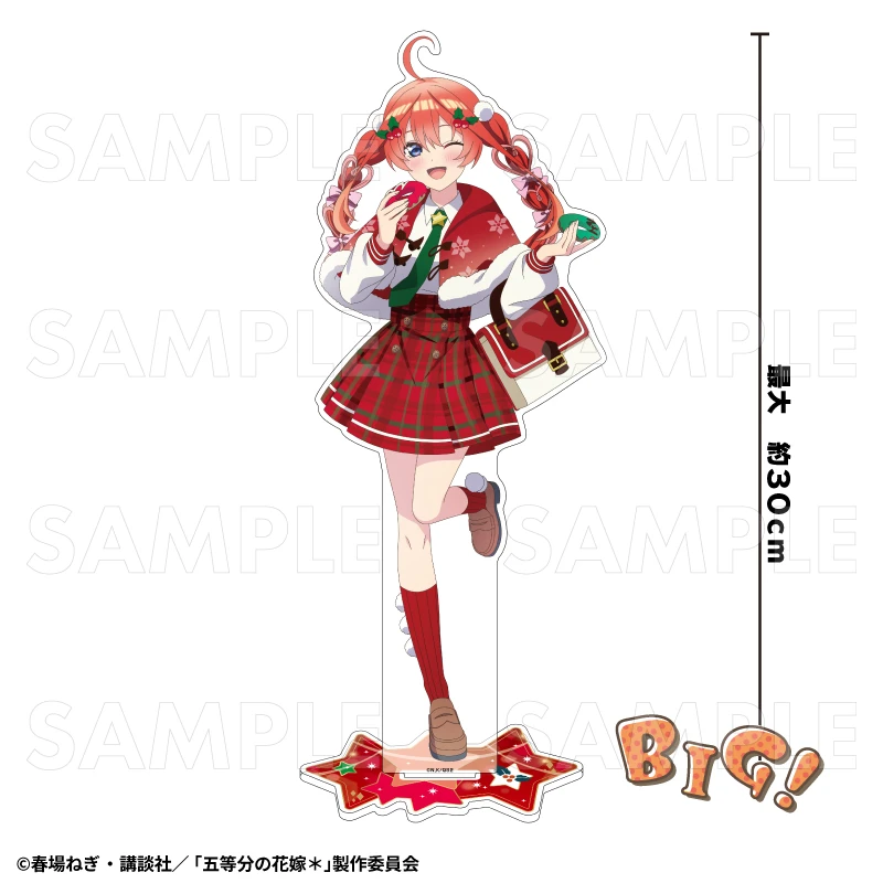 12月預購 TEAM 五等分的新娘 冬季模式&聖誕節模式 特大壓克力立牌 中野五月：聖誕節模式 ⚫