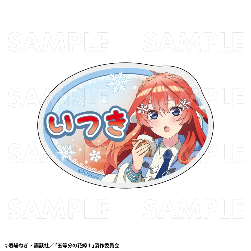 12月預購 TEAM 五等分的新娘 冬季模式&聖誕節模式 壓克力名牌 中野五月：冬季模式 ⚫