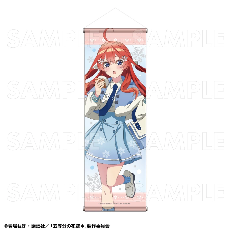 12月預購 TEAM 五等分的新娘 冬季模式&聖誕節模式 B2半裁掛軸 中野五月：冬季模式 ⚫