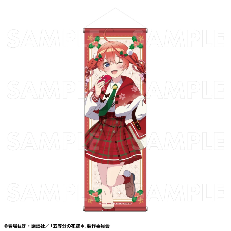 12月預購 TEAM 五等分的新娘 冬季模式&聖誕節模式 B2半裁掛軸 中野五月：聖誕節模式 ⚫