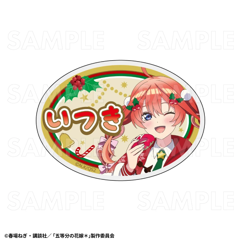 12月預購 TEAM 五等分的新娘 冬季模式&聖誕節模式 壓克力名牌 中野五月：聖誕節模式 ⚫