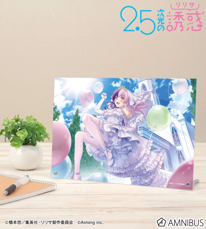 1月預購 AMNIBUS 2.5次元的誘惑 A4壓克力板畫 【次元を超える恋】753 ⚫