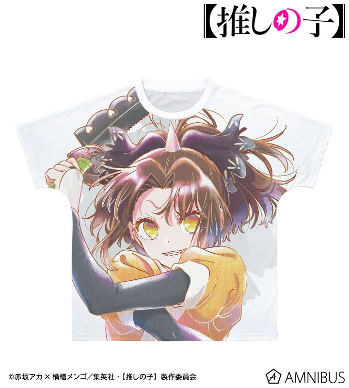1月預購 AMNIBUS「【我推的孩子】」有馬佳奈 ツルギVer. Ani-Art aqua label 第3彈 全彩滿版T恤 男女通用 免訂金 ⚫