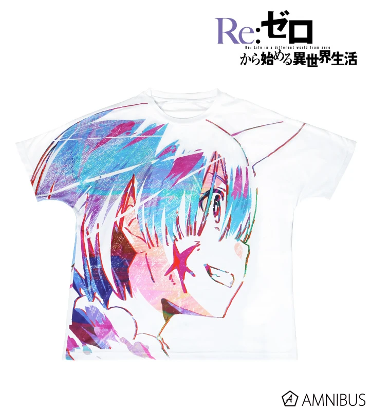 1月預購 AMNIBUS「Re:從零開始的異世界生活」雷姆 Ani-Art 全彩滿版T恤 男女通用 免訂金 ⚫