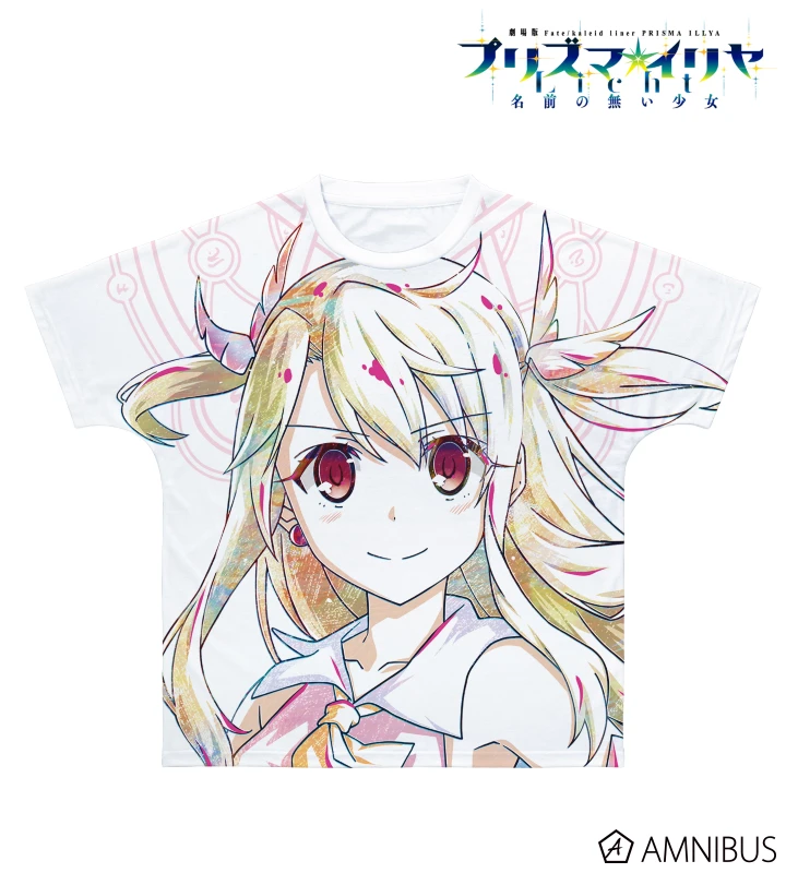 1月預購 AMNIBUS「劇場版 Fate/kaleid liner 魔法少女☆伊莉雅 Licht 無名的少女」伊莉雅 Ani-Art 全彩滿版T恤 男女通用 免訂金 ⚫