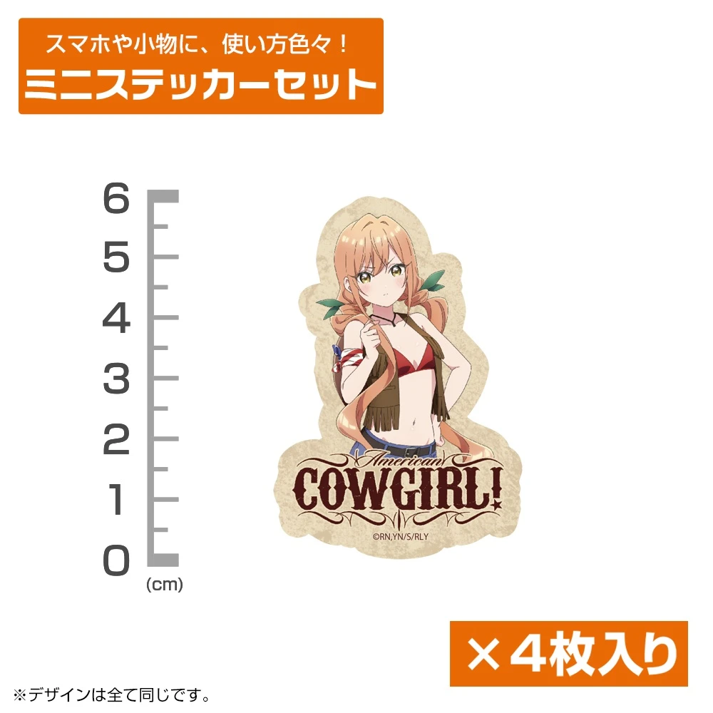 12月預購 COSPA「超超超超超喜歡你的100個女朋友」  迷你貼紙組 院田唐音 牛仔女郎Ver. 免訂金 ⚫